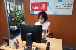 Natalia Sánchez Santa Bárbara, Concejala del Grupo Municipal Socialista de Oviedo